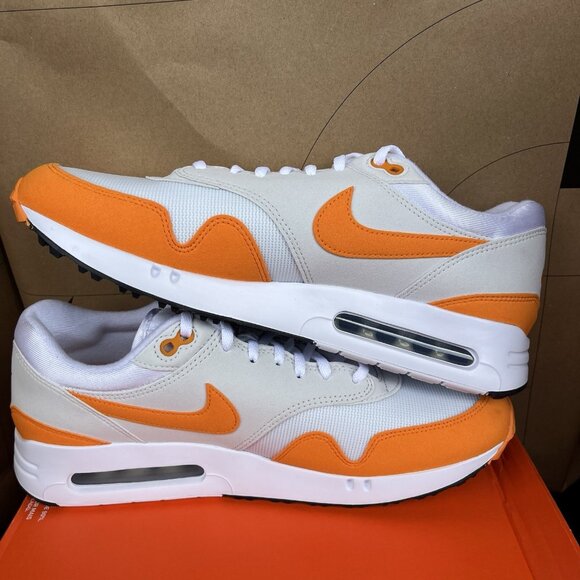 NEW Nike Air Max 1 '86 OG Golf Big Bubble Ceramic Orange DV1403-118 Mens Size 12 - Picture 2 of 5